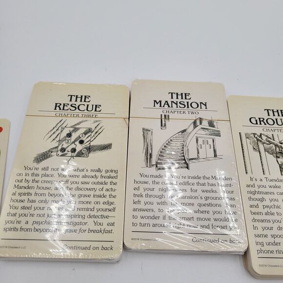HOUSE of DANGER Choose Your Own Adventure Cooperative Game 100% COMPLETE 2018 - Picture 15 of 16
